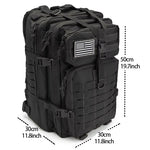 Load image into Gallery viewer, 30L / 50L Tactical Backpack – Molle Assault Pack for Travel, Hiking & EDC