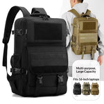 Load image into Gallery viewer, Large Capacity Tactical Mountaineering Backpack – Foldable Camouflage Outdoor Travel Bag