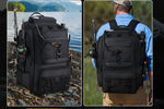 Load image into Gallery viewer, 40L Fishing Backpack with Rod Holders – 900D Waterproof Outdoor Tackle Bag