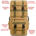 Load image into Gallery viewer, 130L Large Hiking & Travel Backpack – Waterproof Tactical Camping Rucksack