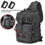 Load image into Gallery viewer, Extra Large Camouflage Chest Bag – Waterproof Outdoor Single Shoulder Crossbody Pack