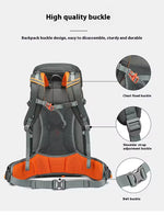 Load image into Gallery viewer, 35L Camping Backpack – Waterproof Lightweight Hiking & Travel Bag with Rain Cover