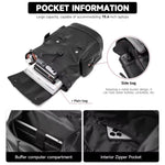 Load image into Gallery viewer, Premium PVC Leather Laptop Backpack – Waterproof Anti-Theft Business Travel Bag (15.6”)