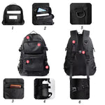 Load image into Gallery viewer, Lightweight Waterproof Laptop Backpack 17” – Casual Travel & School Daypack