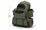 Load image into Gallery viewer, Tactical Fishing Tackle Backpack – Lightweight 600D Multifunctional Angler Bag
