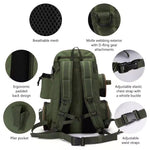 Load image into Gallery viewer, Tactical Fishing Tackle Backpack – Lightweight 600D Multifunctional Angler Bag