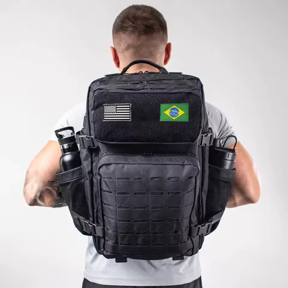 25L / 50L Tactical MOLLE Backpack – Hunting, Hiking & EDC Rucksack with Dual Bottle Holders