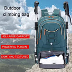 Load image into Gallery viewer, 40L Waterproof Hiking Backpack – Lightweight Camping &amp; Travel Bag with Shoe Compartment