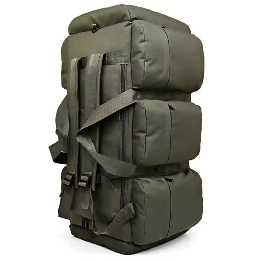 100L Camping & Travel Backpack – Large Capacity Tactical Duffel with Multi-Carry Design
