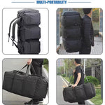 Load image into Gallery viewer, 100L Camping &amp; Travel Backpack – Large Capacity Tactical Duffel with Multi-Carry Design