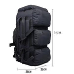 Load image into Gallery viewer, 100L Camping &amp; Travel Backpack – Large Capacity Tactical Duffel with Multi-Carry Design
