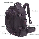 Load image into Gallery viewer, 65L Tactical MOLLE Backpack – Waterproof Outdoor Hiking &amp; Camping Rucksack