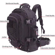 65L Tactical MOLLE Backpack – Waterproof Outdoor Hiking & Camping Rucksack