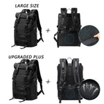 Load image into Gallery viewer, Roll Top Backpack 17.3” – Water-Resistant Expandable 25–40L Travel &amp; Commuter Rucksack