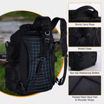 Load image into Gallery viewer, 40L Fishing Backpack with Rod Holders – 900D Waterproof Outdoor Tackle Bag