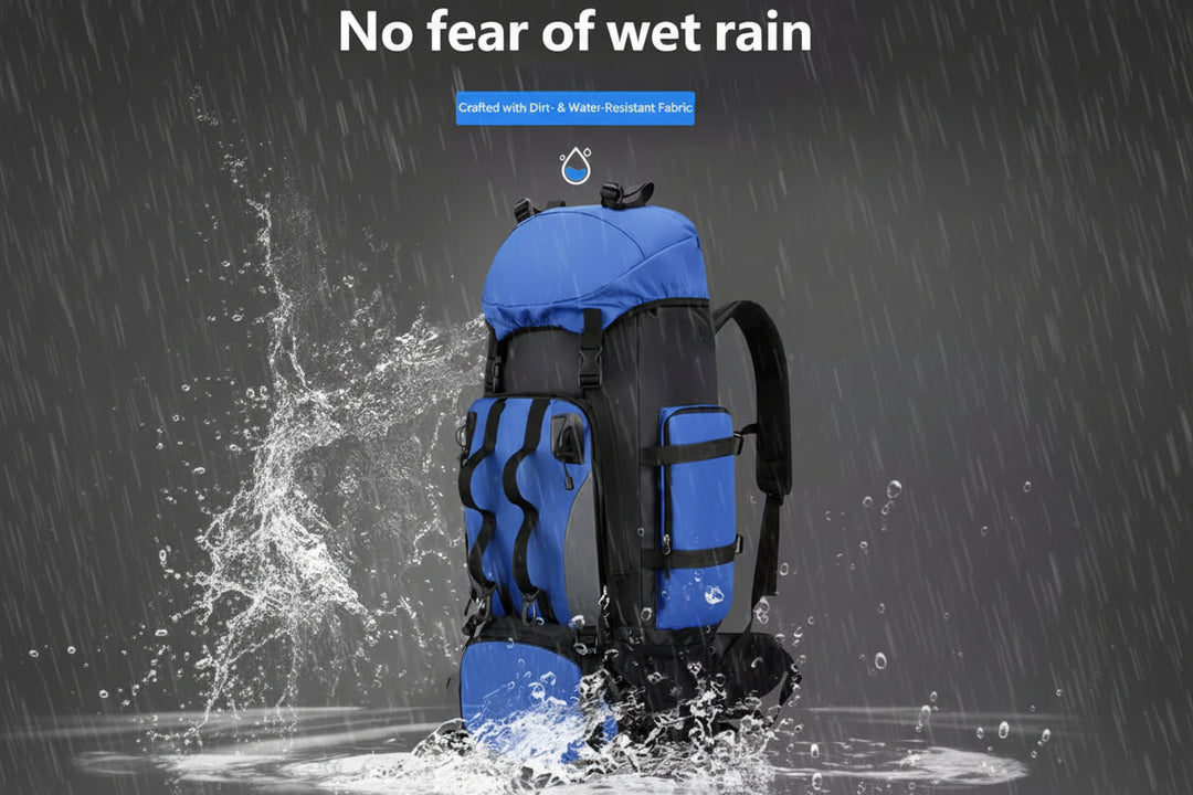 90L Waterproof Hiking & Trekking Backpack – Large Capacity Outdoor Travel Rucksack