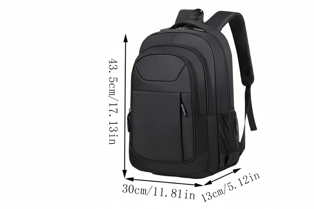 Business Travel Backpack – Unisex Oxford Commuter Rucksack
