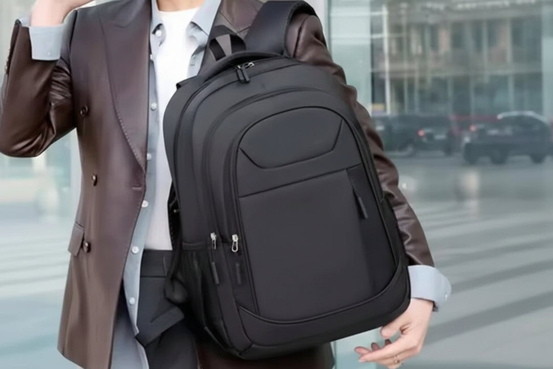 Business Travel Backpack – Unisex Oxford Commuter Rucksack