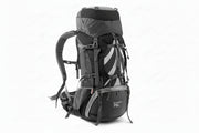 70L+5L Tanfeng Hiking Backpack – Waterproof Mountaineering Rucksack with Rain Cover