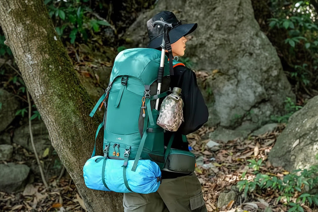 35L Camping Backpack – Waterproof Lightweight Hiking & Travel Bag with Rain Cover