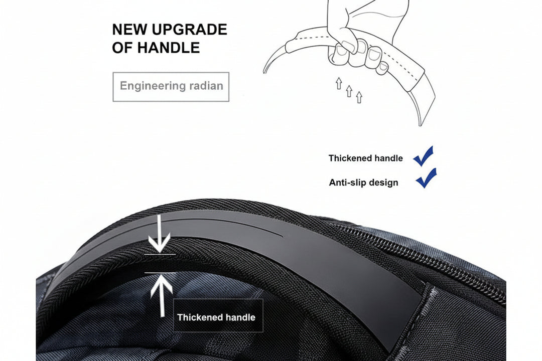2025 Waterproof 17” Laptop Backpack with USB Charging & Anti-Theft Lock – 38L Travel & School Bag