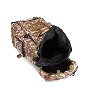 80L / 100L Tactical Mountaineering Backpack – Large Camouflage Hiking & Camping Rucksack