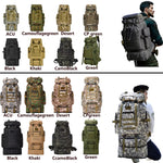 Load image into Gallery viewer, 80L / 100L Tactical Mountaineering Backpack – Large Camouflage Hiking &amp; Camping Rucksack