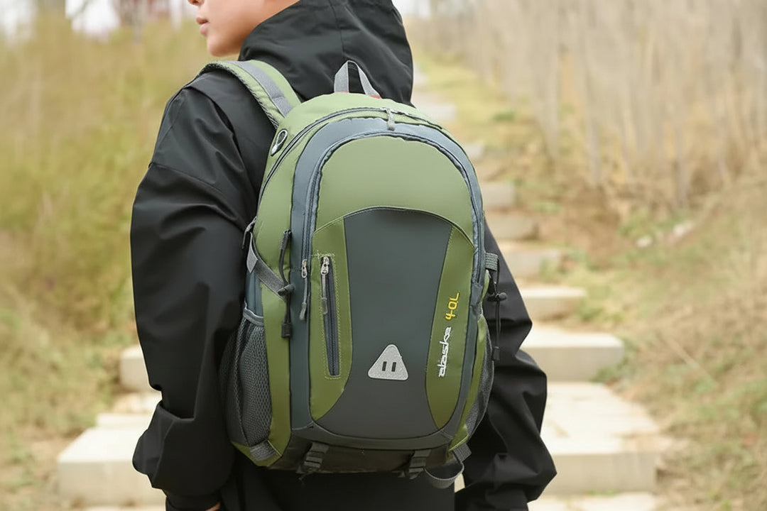Waterproof Nylon Hiking Backpack 20–35L – Outdoor Travel & Camping Rucksack for Men & Women